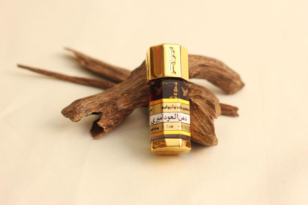 دهن عود اميري ربع توله من بن حر